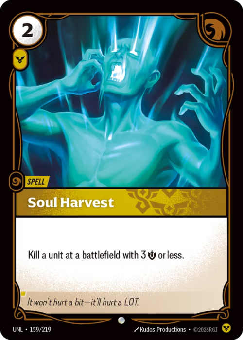 Soul Harvest [UNL-159/219] [Unleashed] [Foil]