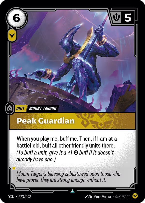Peak Guardian [OGN-223/298] [Origins]