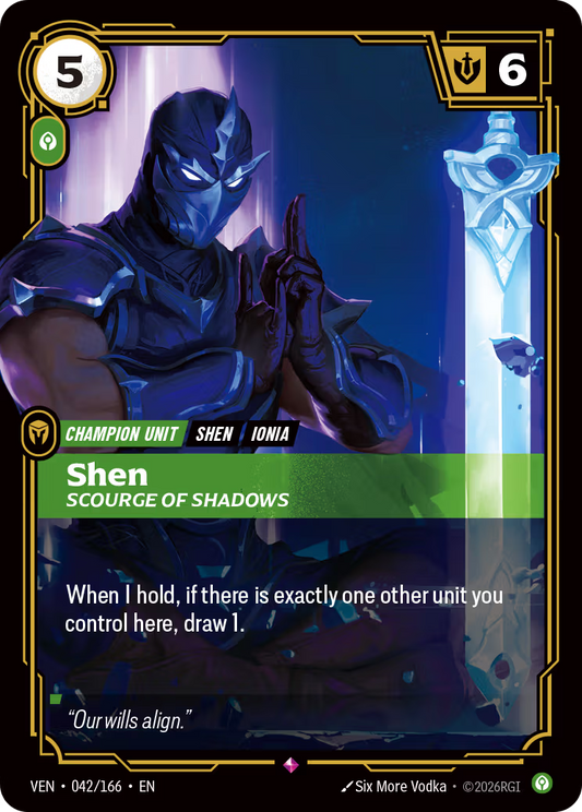 Shen, Scourge of Shadows [VEN-042/166] [Vendetta]