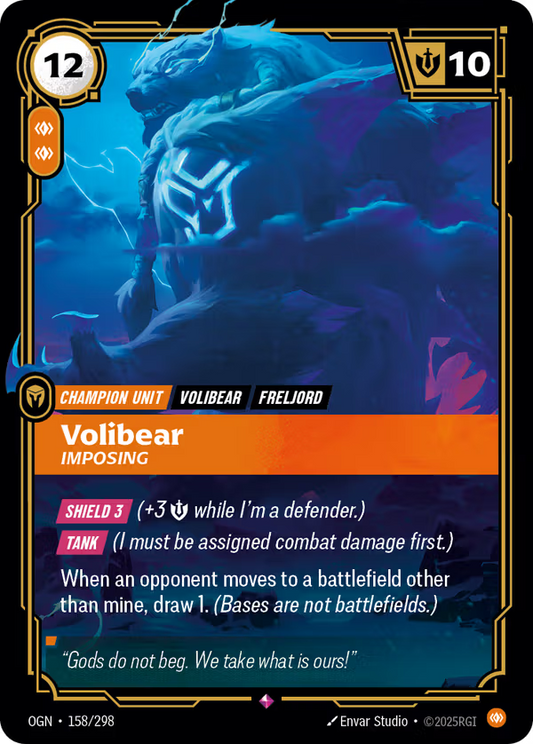 Volibear, Imposing [OGN-158/298] [Origins]