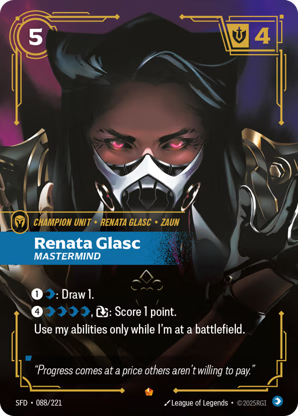 Renata Glasc, Mastermind [SFD-088/221] [Spiritforged]