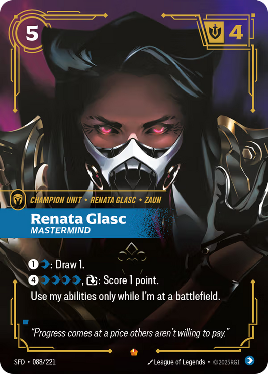 Renata Glasc, Mastermind [SFD-088/221] [Spiritforged]