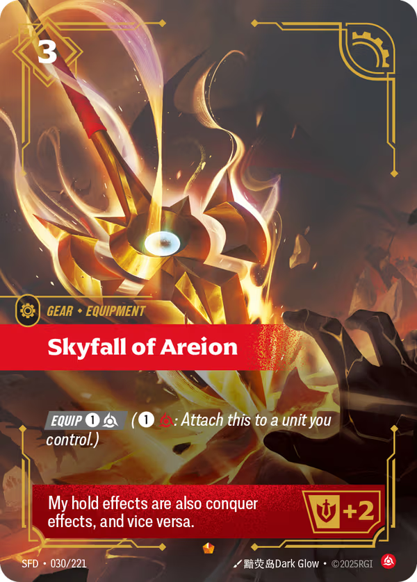 Skyfall of Areion [SFD-030/221] [Spiritforged]