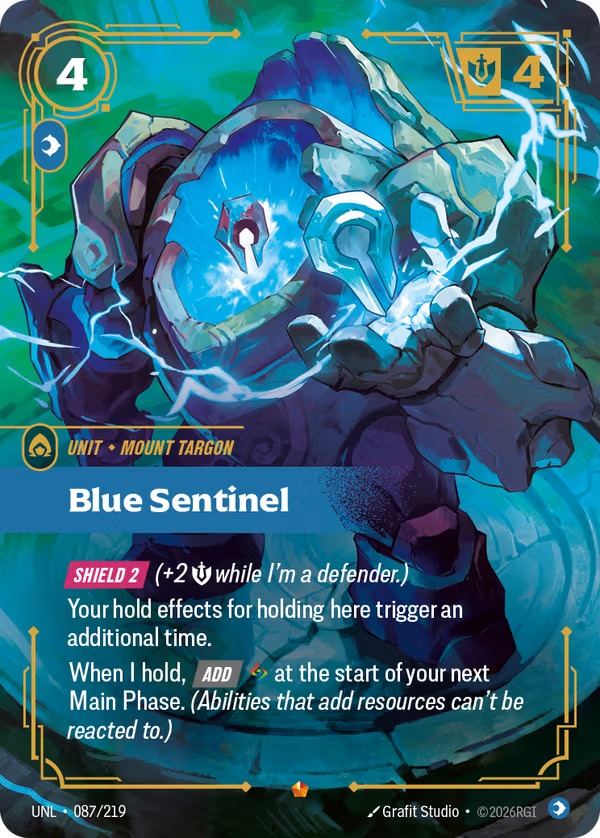 Blue Sentinel [UNL-087/219] [Unleashed]