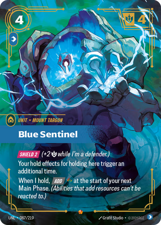 Blue Sentinel [UNL-087/219] [Unleashed]