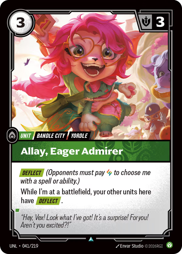Allay, Eager Admirer UNL-041/219] [Unleashed]
