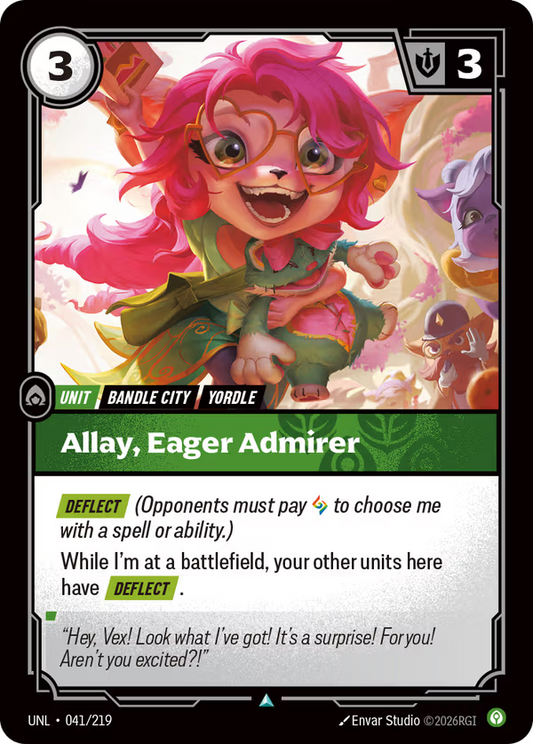 Allay, Eager Admirer UNL-041/219] [Unleashed] [Foil]