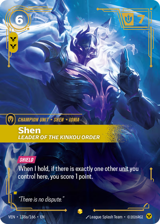 Shen, Leader of the Kinkou Order [VEN-138a/166] [Vendetta]