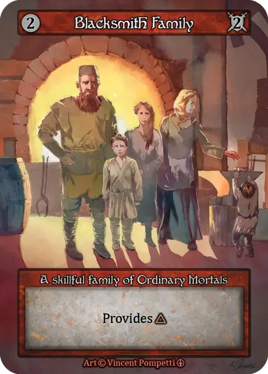 Blacksmith Family - Arthurian Legends - NM