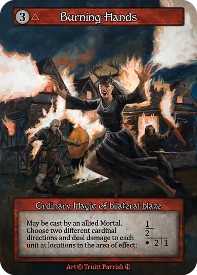 Burning Hands - Arthurian Legends - NM