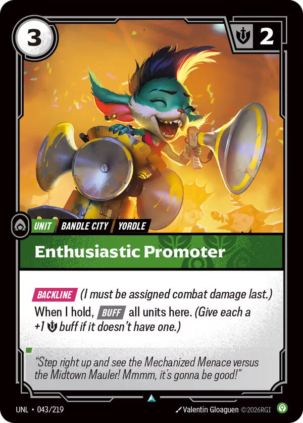 Enthusiastic Promoter [UNL-043/219] [Unleashed]