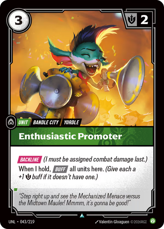 Enthusiastic Promoter [UNL-043/219] [Unleashed]