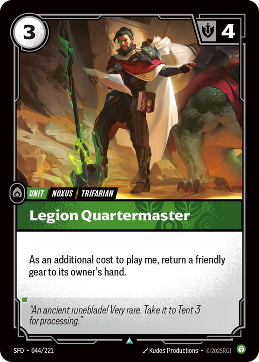 Legion Quartermaster [SFD-044/221] [Spiritforged]