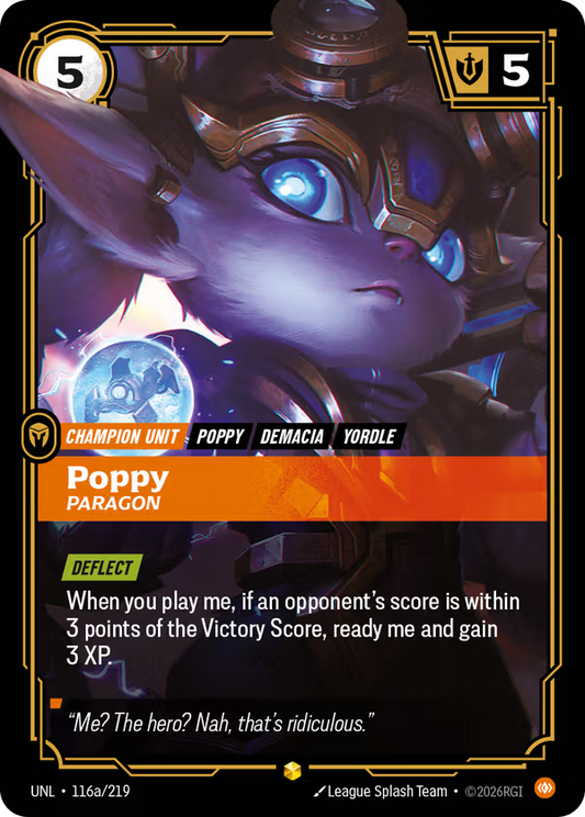 Poppy, Paragon [UNL-116a/219] [Unleashed]