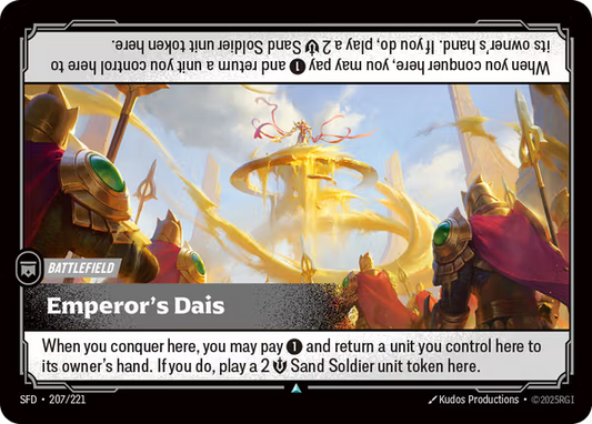 Emperor's Dais [SFD-207/221] [Spiritforged]