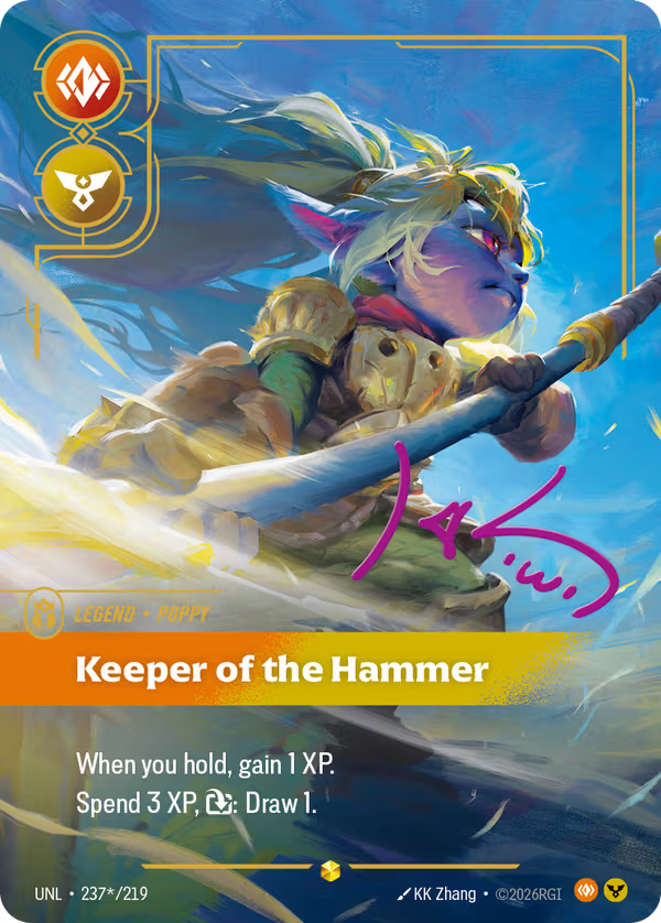 Keeper of the Hammer [UNL-237*/219] [Unleashed]