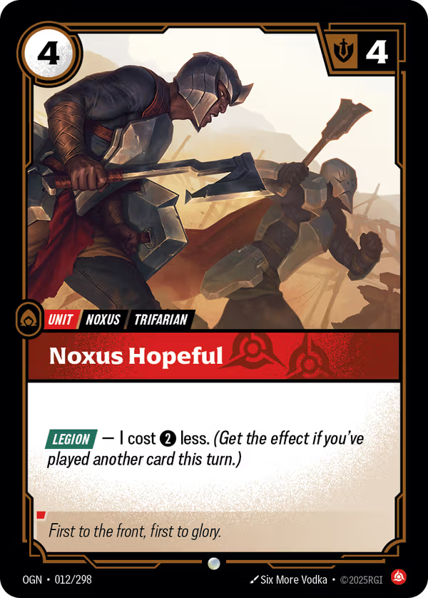 Noxus Hopeful [OGN-012/298] [Origins]
