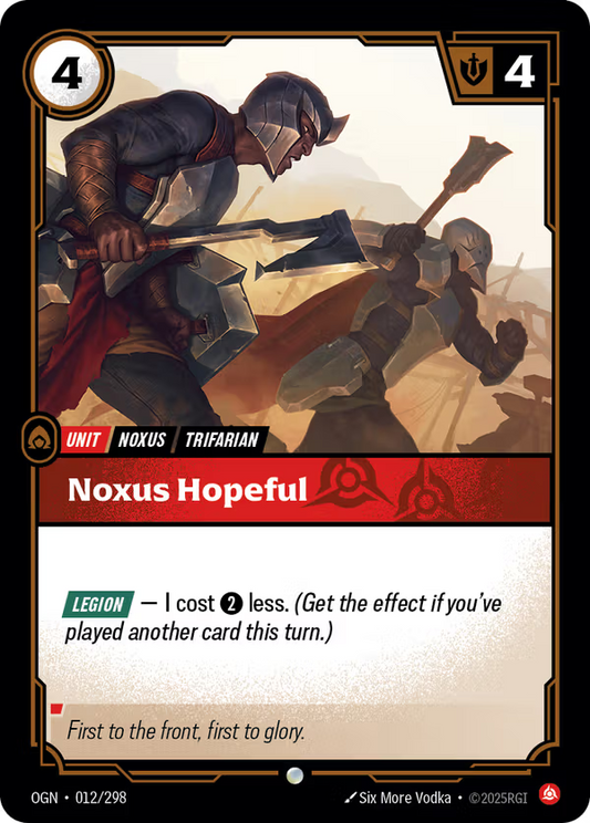Noxus Hopeful [OGN-012/298] [Origins]
