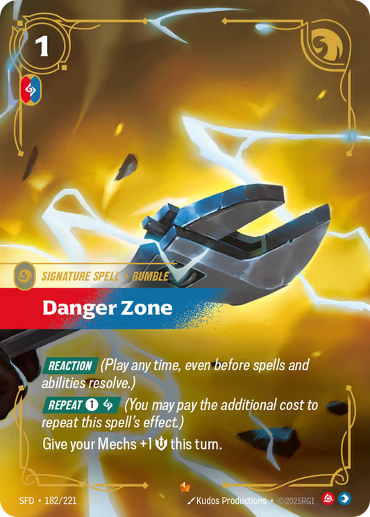 Danger Zone [SFD-182/221] [Spiritforged]
