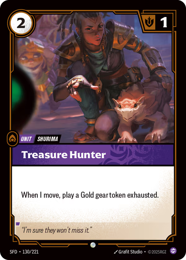 Treasure Hunter [SFD-130/221] [Spiritforged]