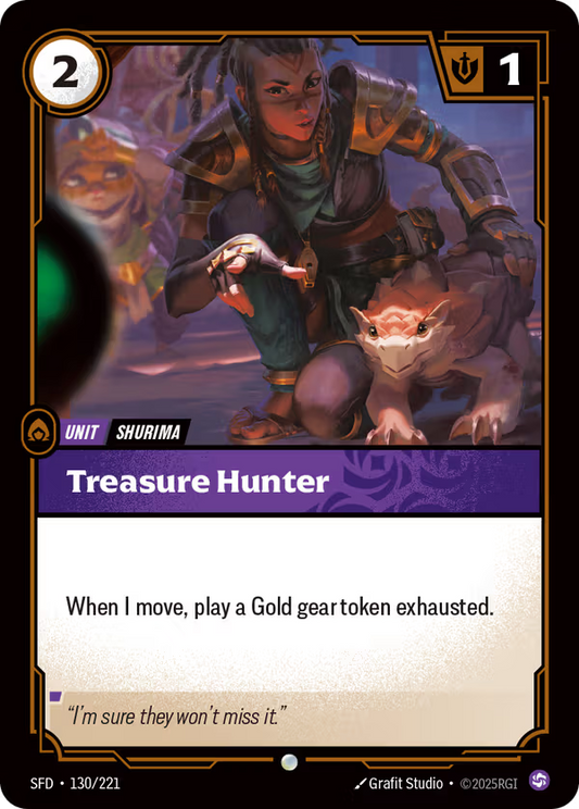 Treasure Hunter [SFD-130/221] [Spiritforged]
