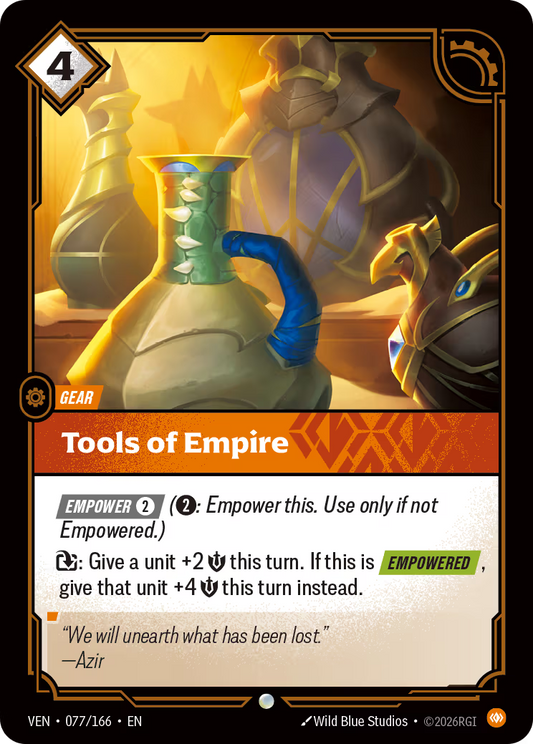 Tools of Empire [VEN-077/166] [Vendetta] [Foil]