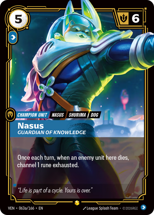 Nasus, Guardian of Knowledge [VEN-063a/166] [Vendetta]