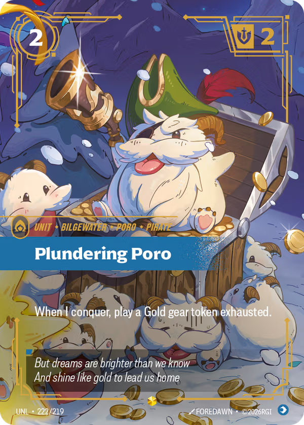 Plundering Poro [UNL-222/219] [Unleashed]