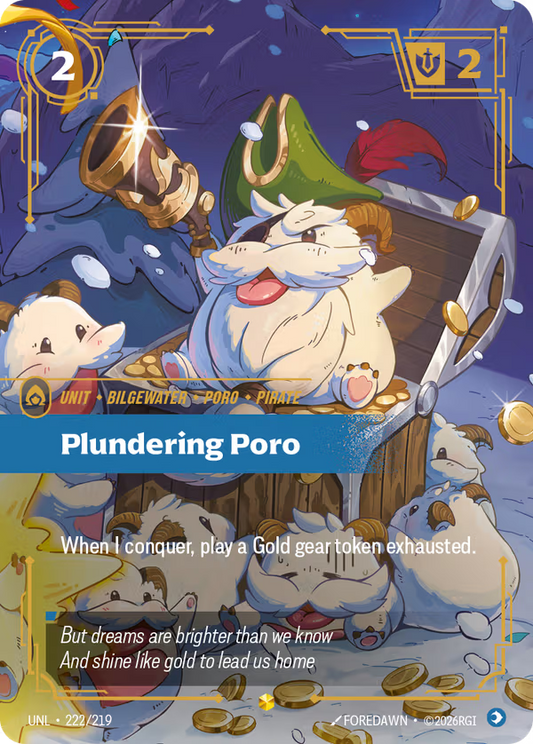 Plundering Poro [UNL-222/219] [Unleashed]