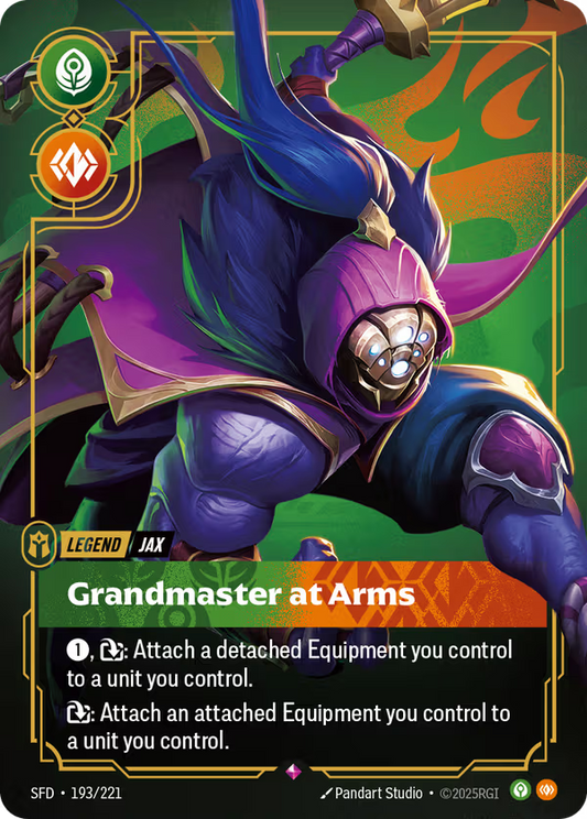 Grandmaster at Arms [SFD-193/221] [Spiritforged]