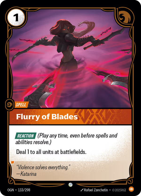 Flurry of Blades [OGN-133/298] [Origins]