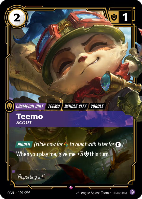 Teemo, Scout [OGN-197/298] [Origins]