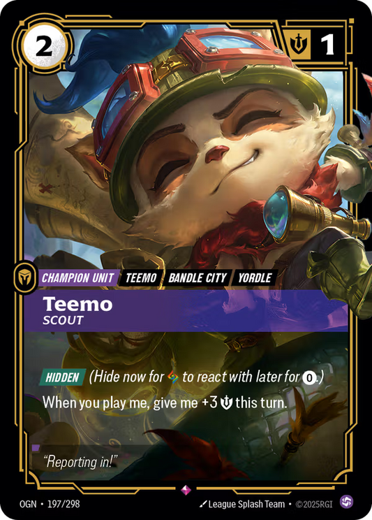 Teemo, Scout [OGN-197/298] [Origins]