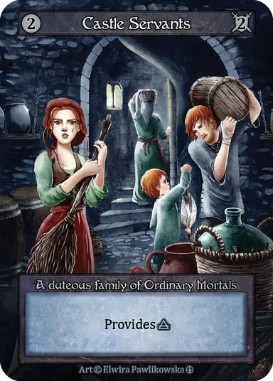 Castle Servants - Arthurian Legends - NM
