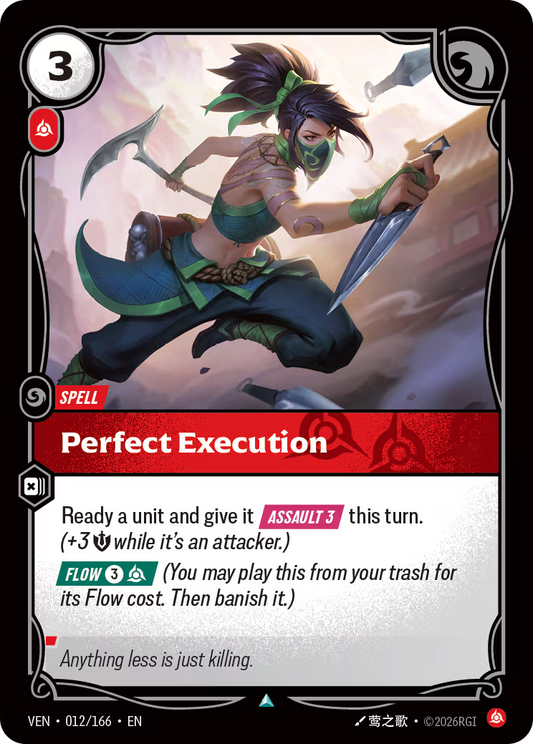 Perfect Execution [VEN-012/166] [Vendetta] [Foil]
