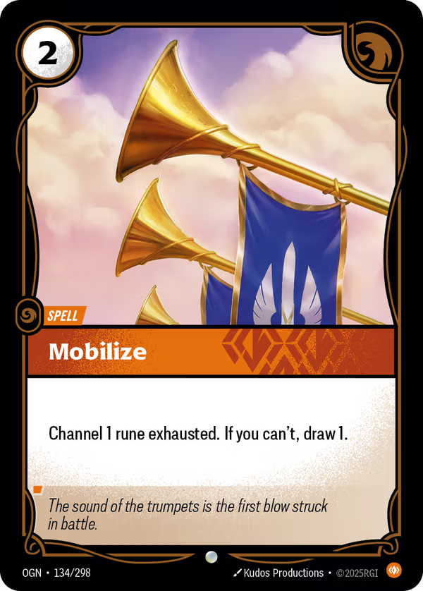 Mobilize [OGN-134/298] [Origins] [Foil]