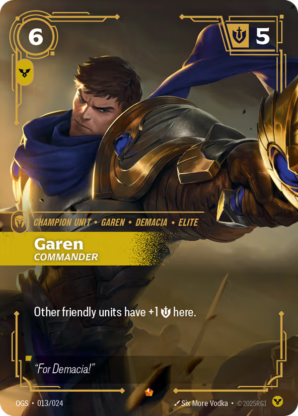 Garen, Commander [OGS-013/024] [Origins Proving Grounds]