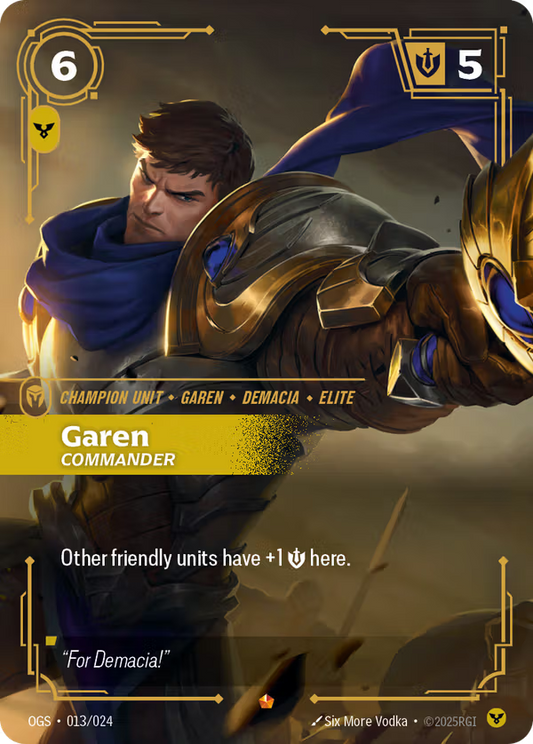 Garen, Commander [OGS-013/024] [Origins Proving Grounds]