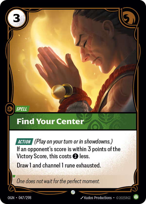 Find Your Center [OGN-047/298] [Origins]