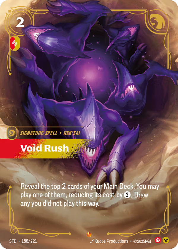 Void Rush [SFD-188/221] [Spiriftorged]