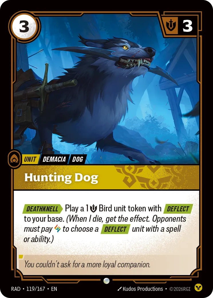 Hunting Dog [RAD-119/167] [Radiance] [Foil]