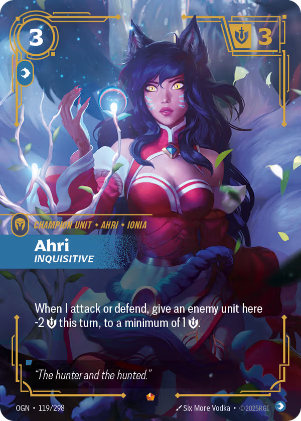 Ahri, Inquisitive [OGN-119/298] [Origins]