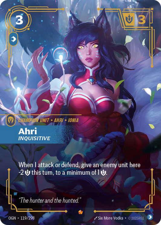 Ahri, Inquisitive [OGN-119/298] [Origins]