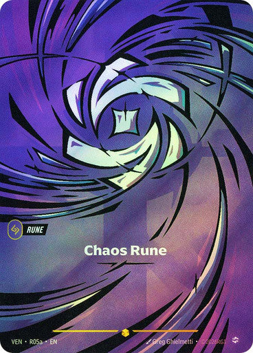 Chaos Rune [VEN-R05a] [Vendetta] [Foil]