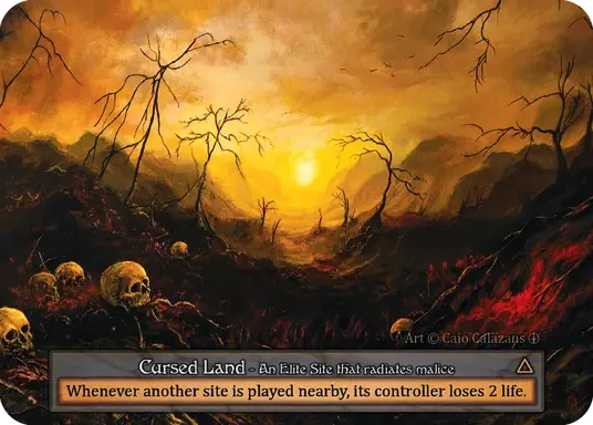 Cursed Land - Arthurian Legends - NM