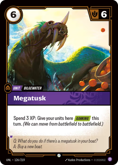Megatusk [UNL-126/219] [Unleashed]