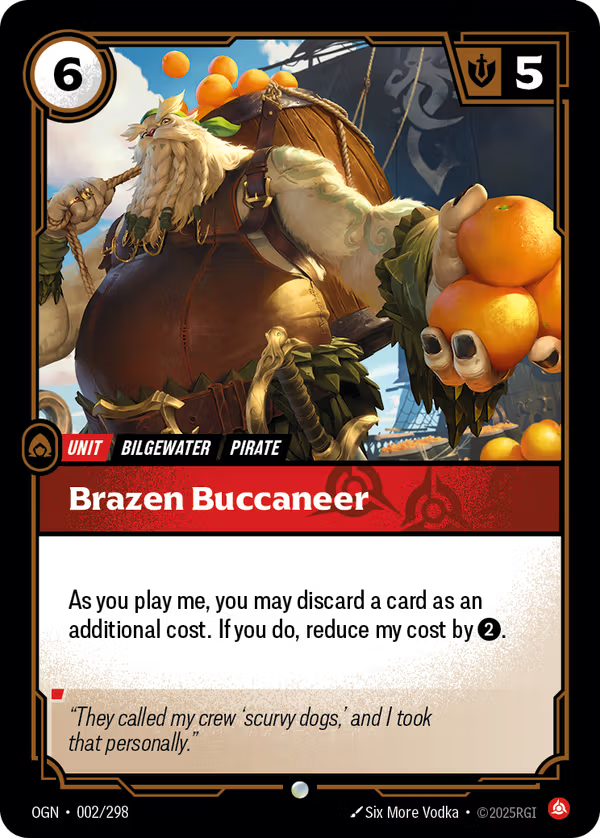 Brazen Buccaneer [OGN-001/298] [Origins]