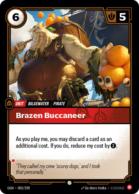 Brazen Buccaneer [OGN-001/298] [Origins]