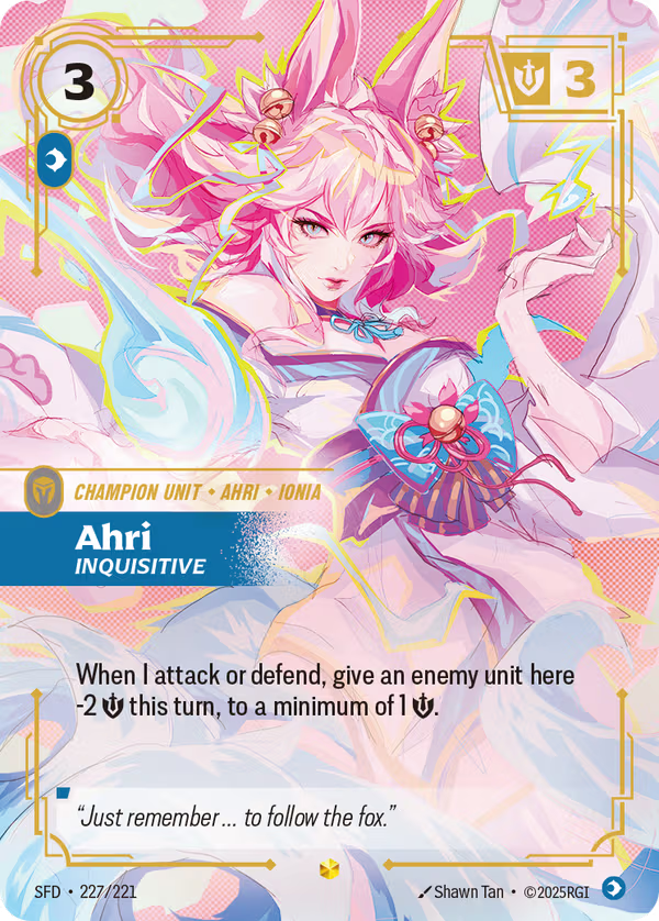Ahri, Inquisitive [SFD-227/221] [Spiritforged]