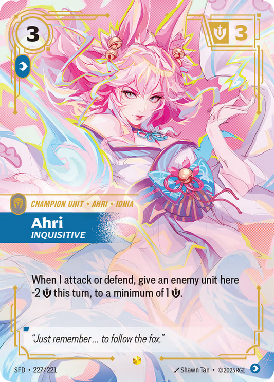 Ahri, Inquisitive [SFD-227/221] [Spiritforged]